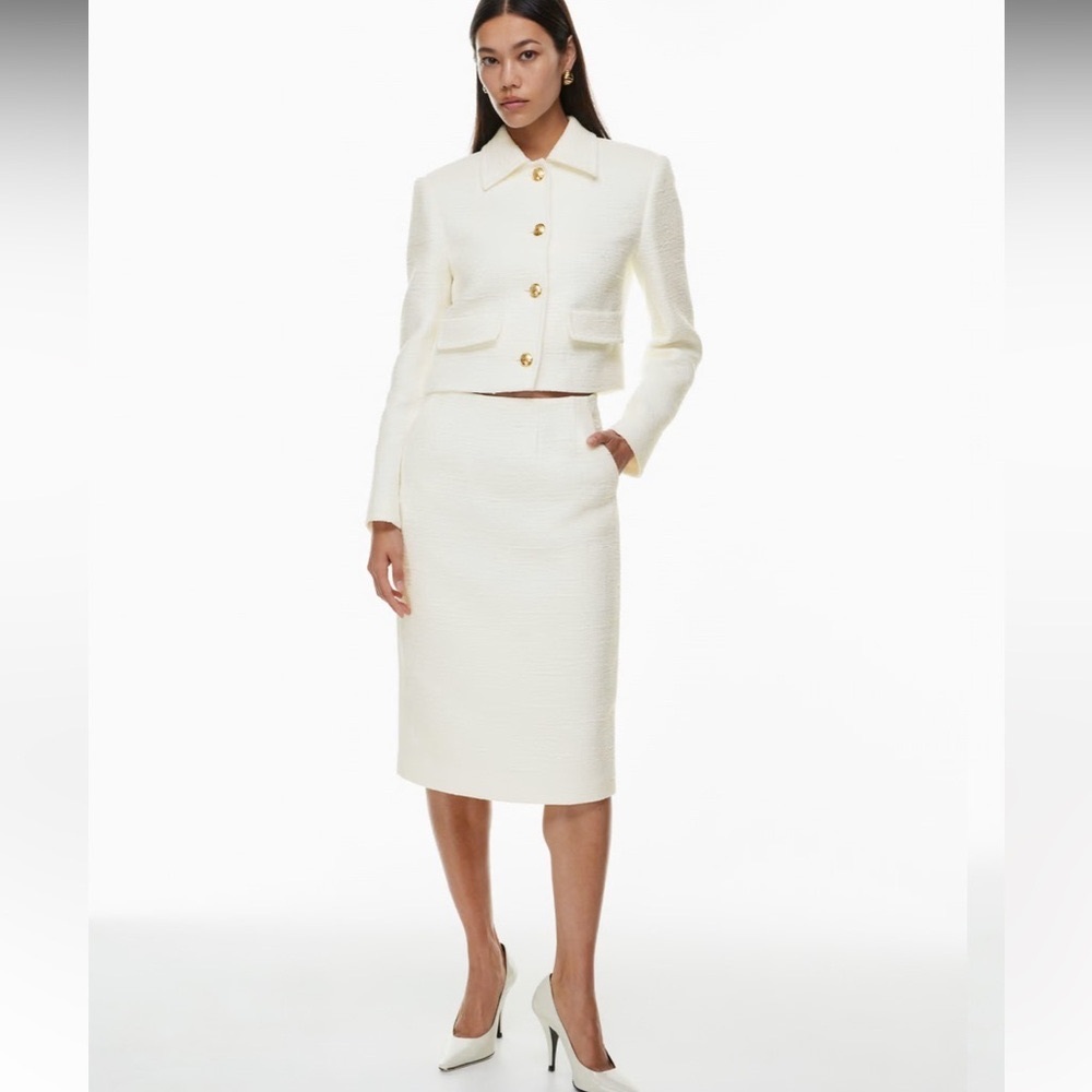 Aritzia Babaton Kinsley Midi Skirt